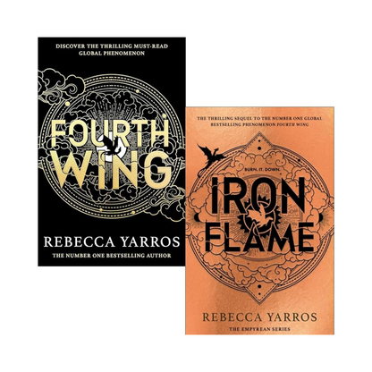 Fourth Wing & Iron Flame by Rebecca Yarros Duology Bundle