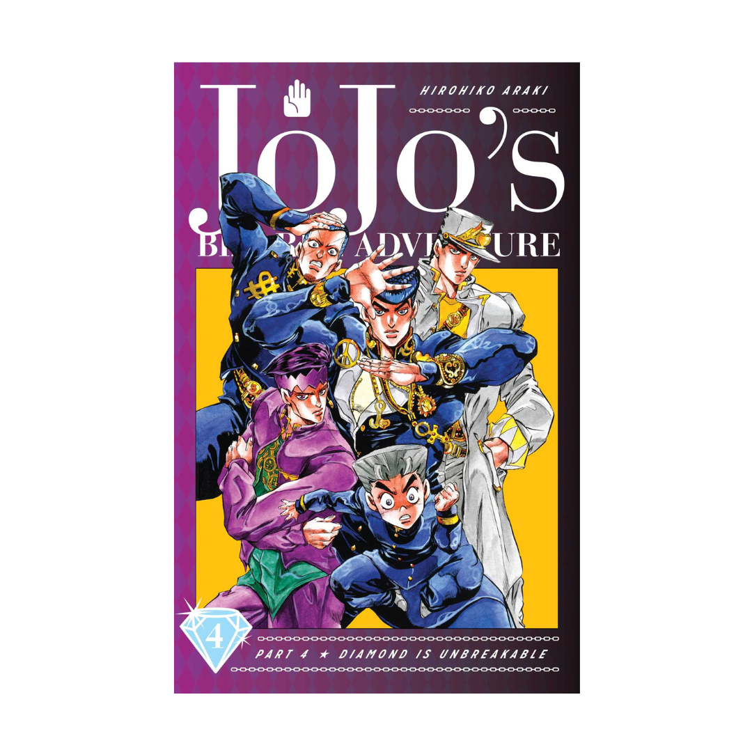 JoJo's Bizarre Adventure: Part 4--Diamond Is Unbreakable, Vol. 4 by Hirohiko Araki