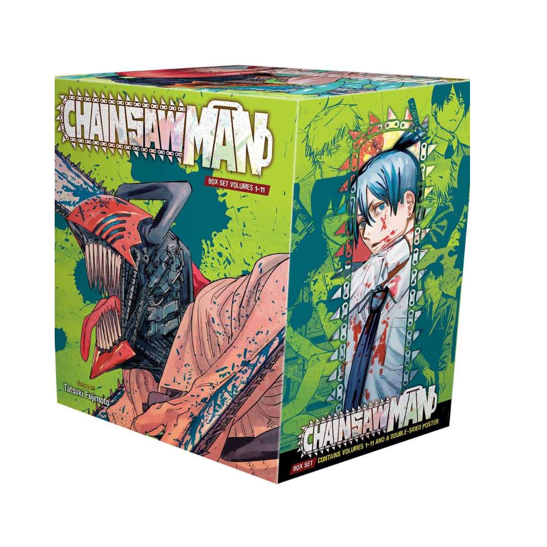 Chainsaw Man Box Set : Includes volumes 1-11 by Tatsuki Fujimoto