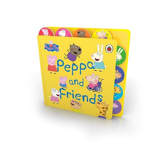 Peppa Pig : Peppa and Friends : Tabbed Board Book