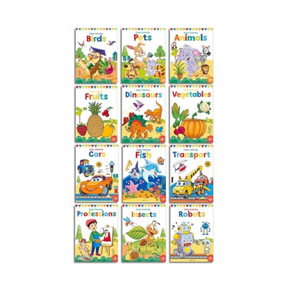 Colouring Books for kids (Pack of 12 Children)