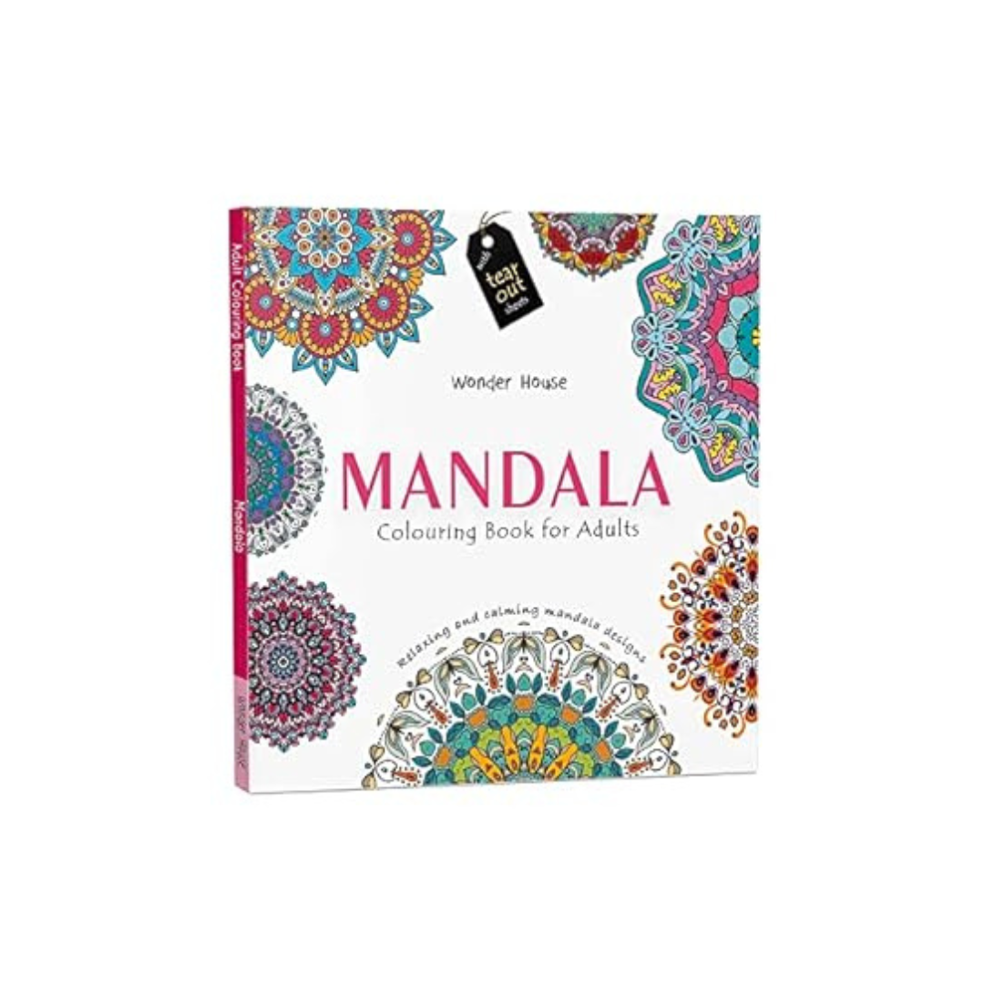 Mandala: Colouring Books for Adults with Tear Out Sheets Paperback