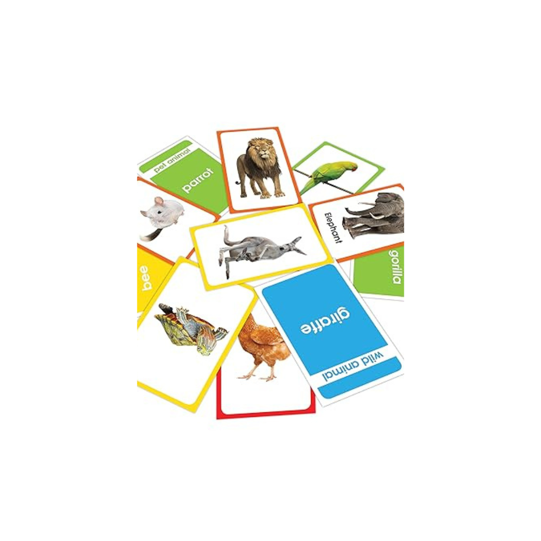 Amazing Flash Cards Animals: Early Development Of Preschool Toddler (55 Cards)