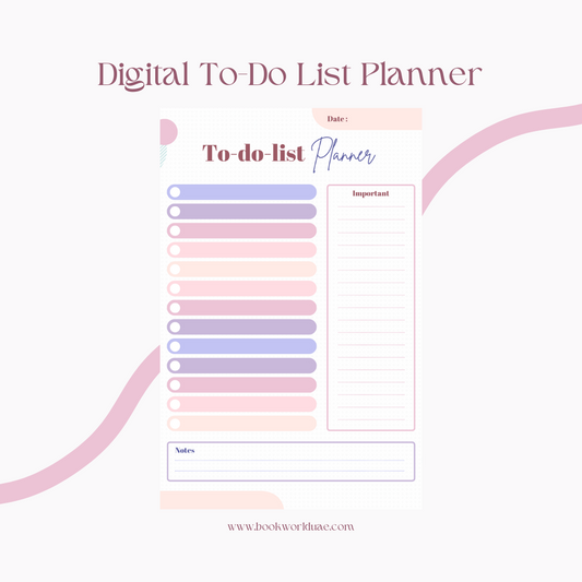 Digital To-Do List Planner (Download)