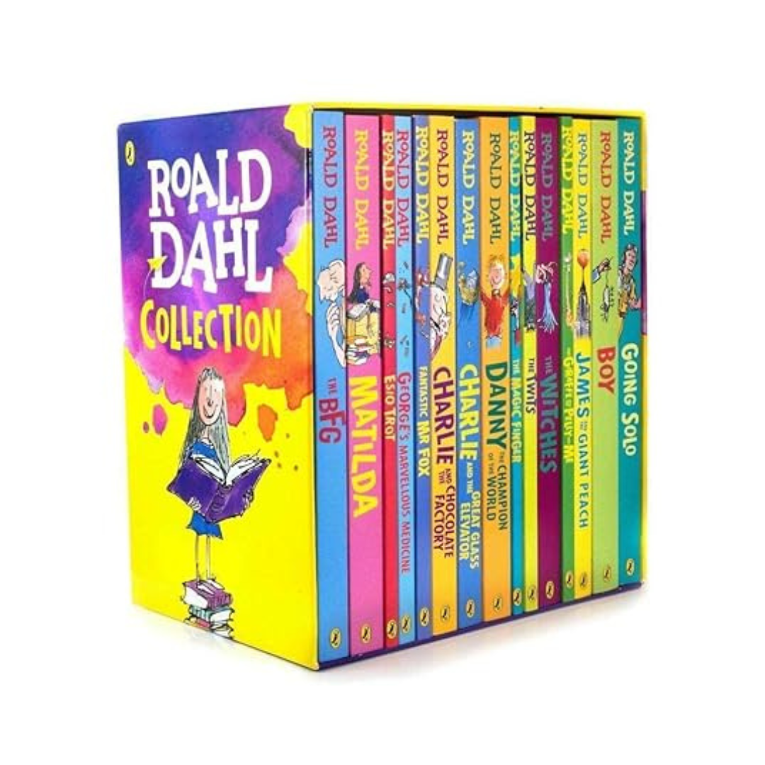 Roald Dahl Collection Set of 15 Books by Roald Dahl