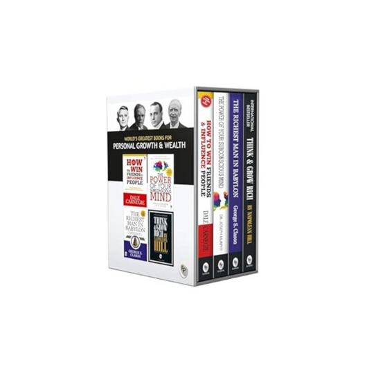 World's Greatest Books For Personal Growth & Wealth (Set of 4 Books): Perfect Motivational Gift Set