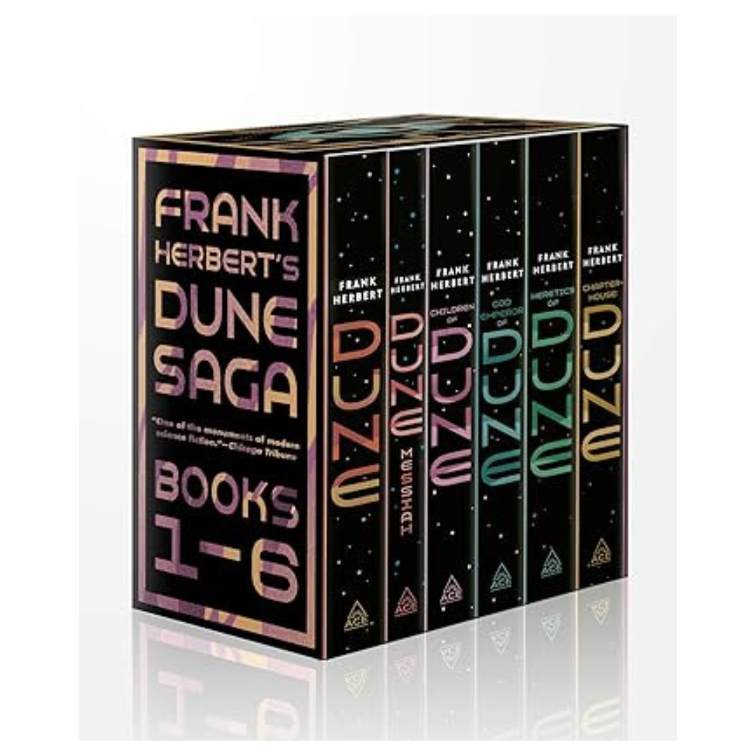 Dune Saga 6-Book Boxed Set by Frank Herbert