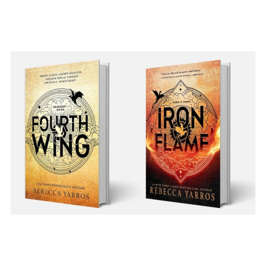 Fourth Wing & Iron Flame by Rebecca Yarros Duology Bundle