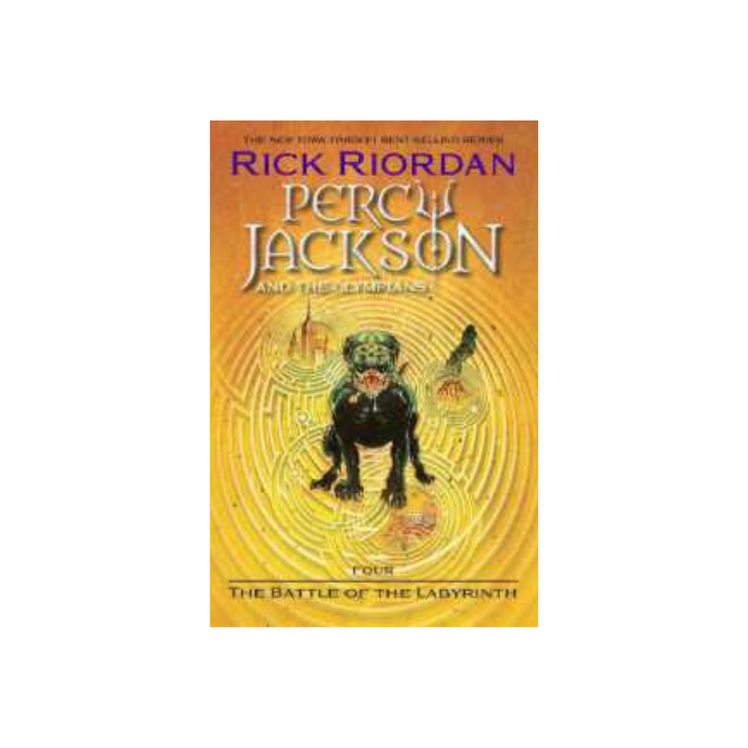 Percy Jackson and the Olympians, Book Four: the Battle of the Labyrinth by Rick Riordan