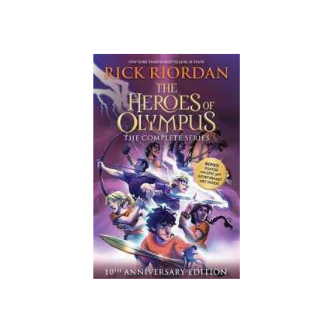 Heroes of Olympus Paperback Boxed Set of 5 by Rick Riordan