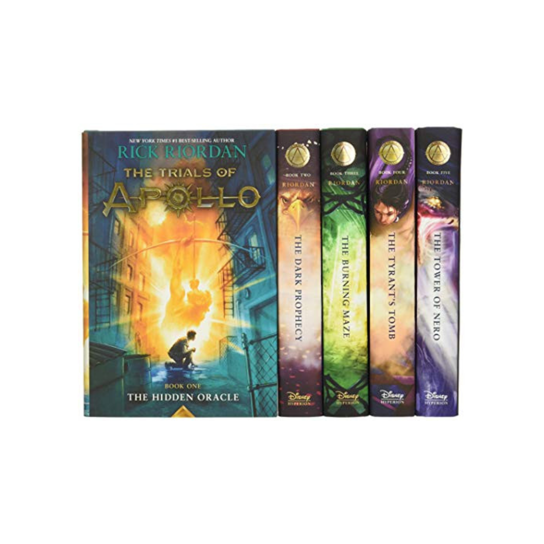 Trials of Apollo, Hardcover Boxed Set of 5 by Rick Riordan