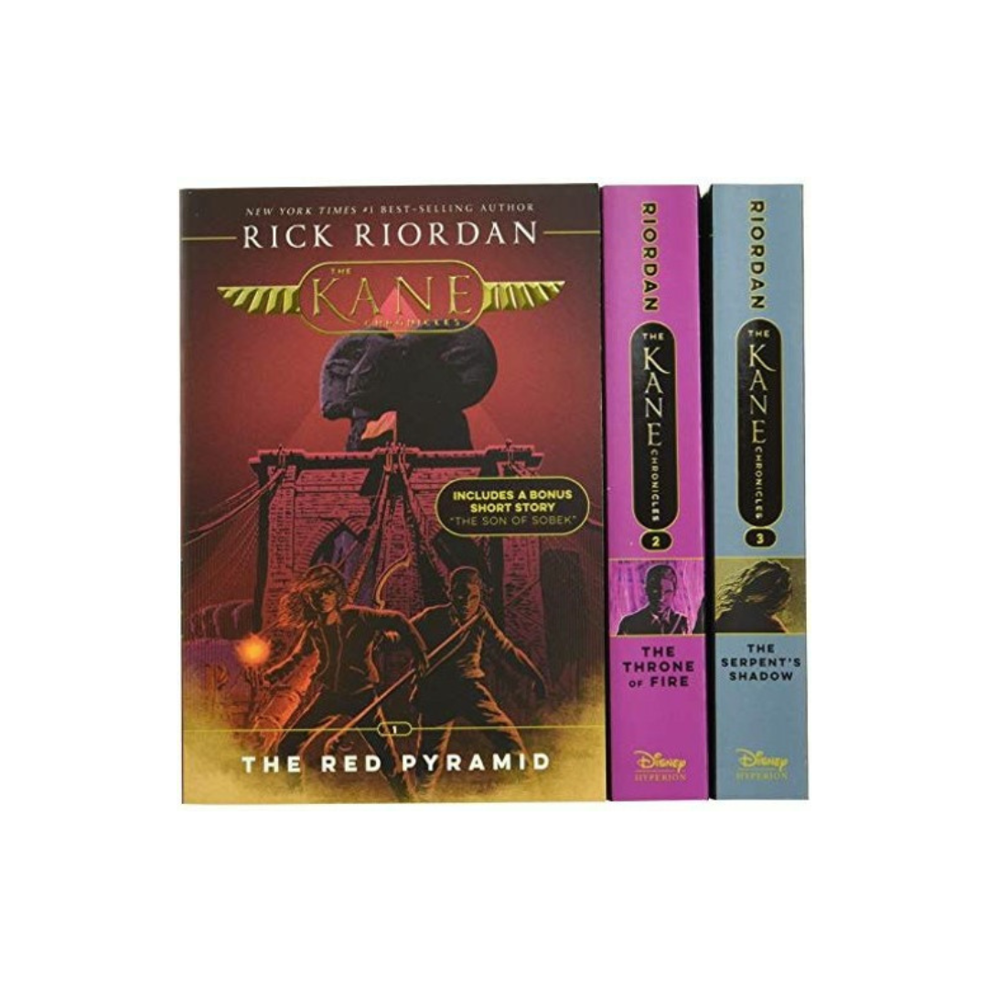 Kane Chronicles Paperback Box Set of 3 by Rick Riordan