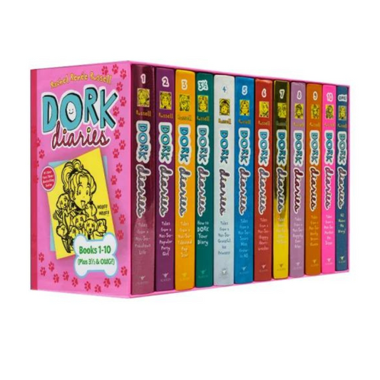 Dork Diaries Books 1-10 (Plus 3 1/2 & OMG!) by Rachel Ren Russell