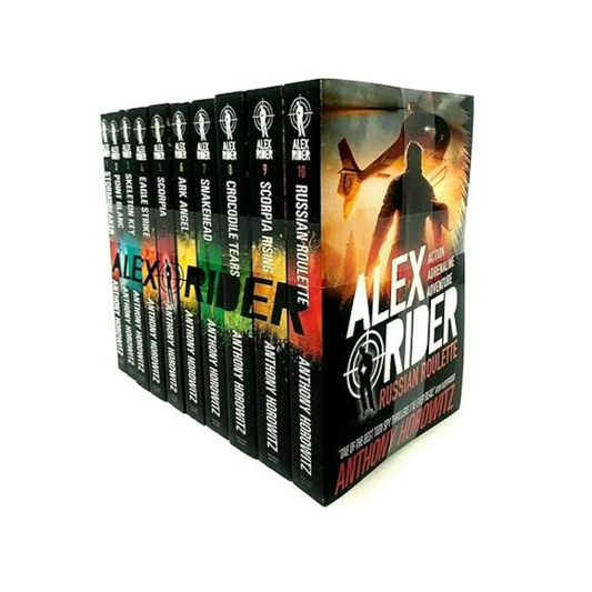 Alex Rider 10 Book Collection by Anthony Horowitz