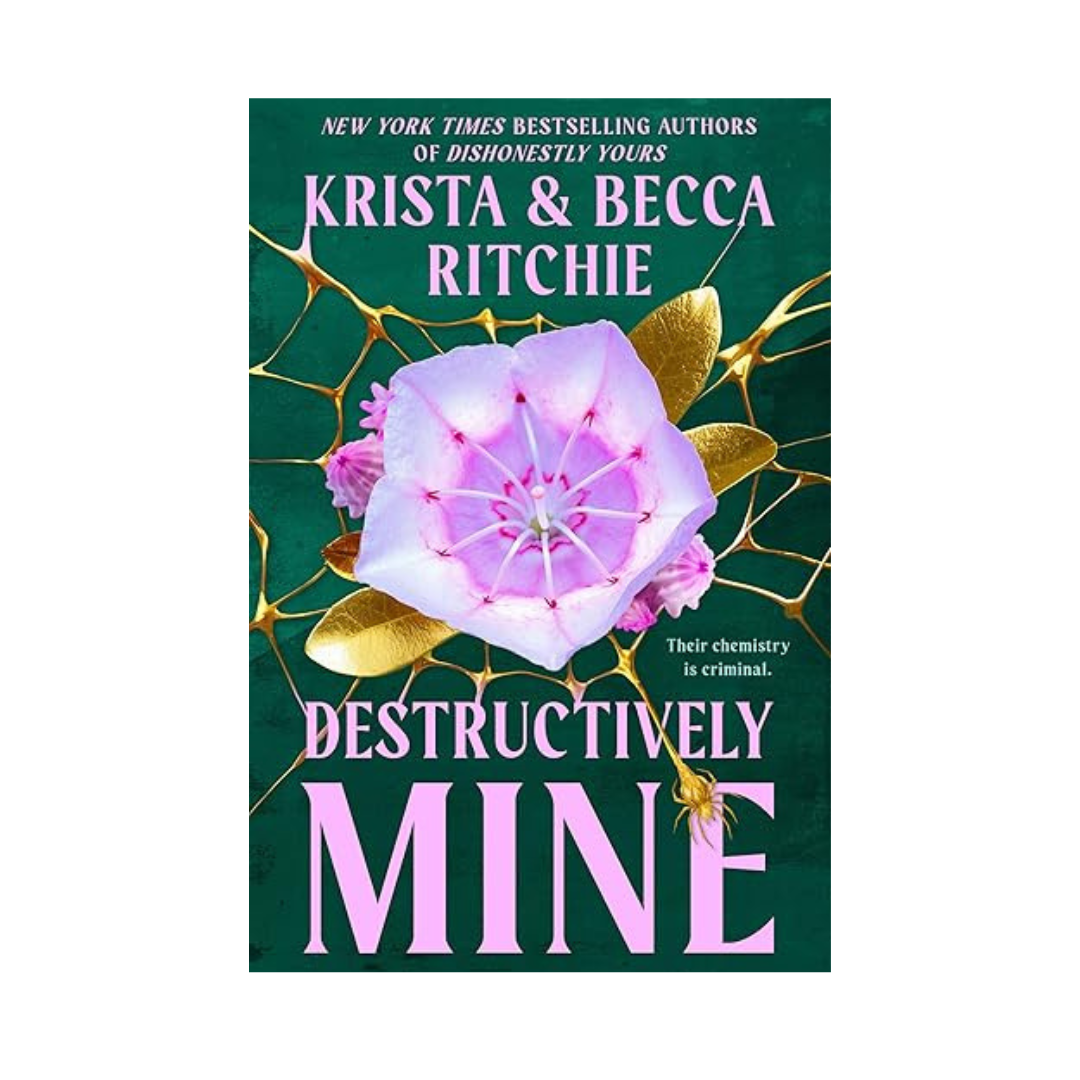 Cover of Destructively Mine by Krista & Becca Ritchie – dark emotional romance