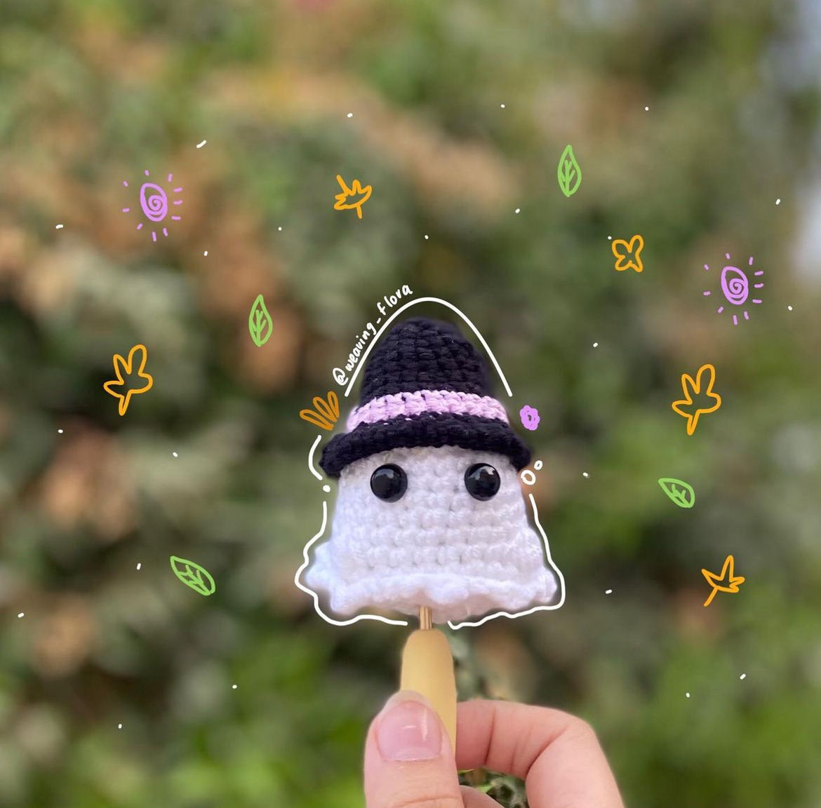 spooky boo crochet