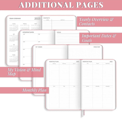 Lonely Oak 2025 Planner/Habit Tracker