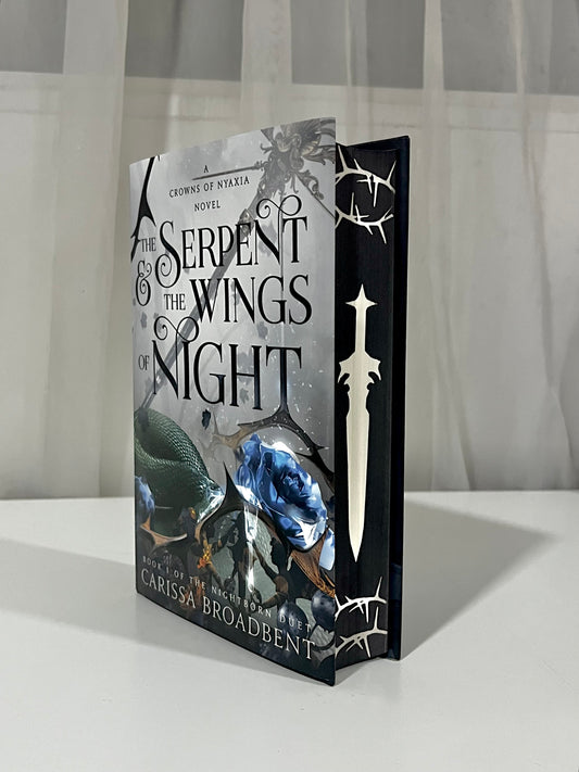 The Serpent and Wings of Night by Carissa Broadbent [Sprayed Edges]