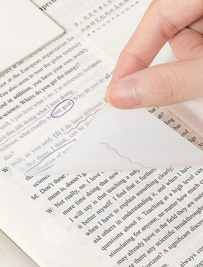 Annotation Transparent Sticky Notes (50 Pages)