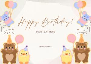 Happy Birthday