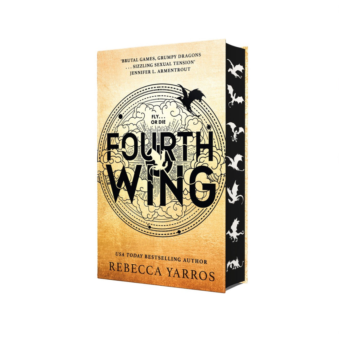 Fourth Wing by Rebecca Yarros (BW Exclusive Sprayed Edges)