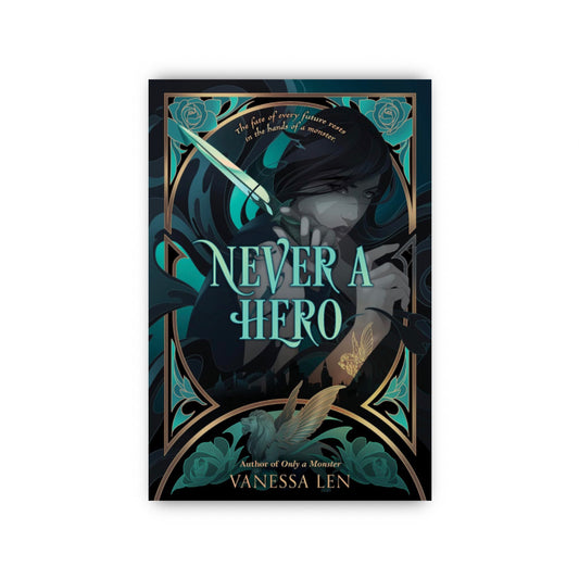 Never a Hero by Vanessa Len