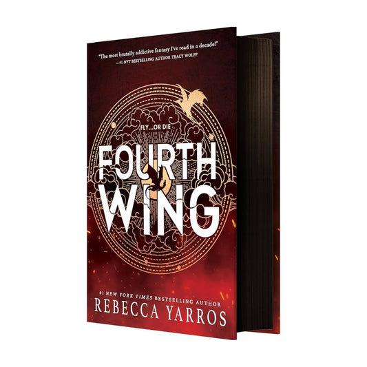 Fourth Wing (Red Entangled Edition) by Rebecca Yarros