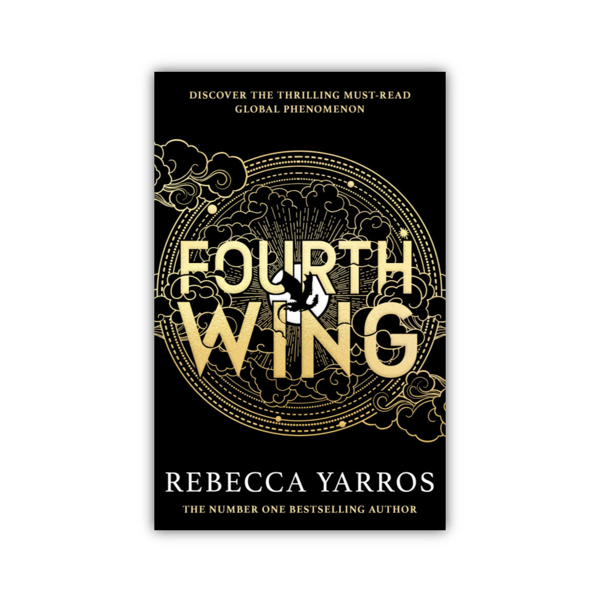 Fourth Wing (Black Cover) by Rebecca Yarros