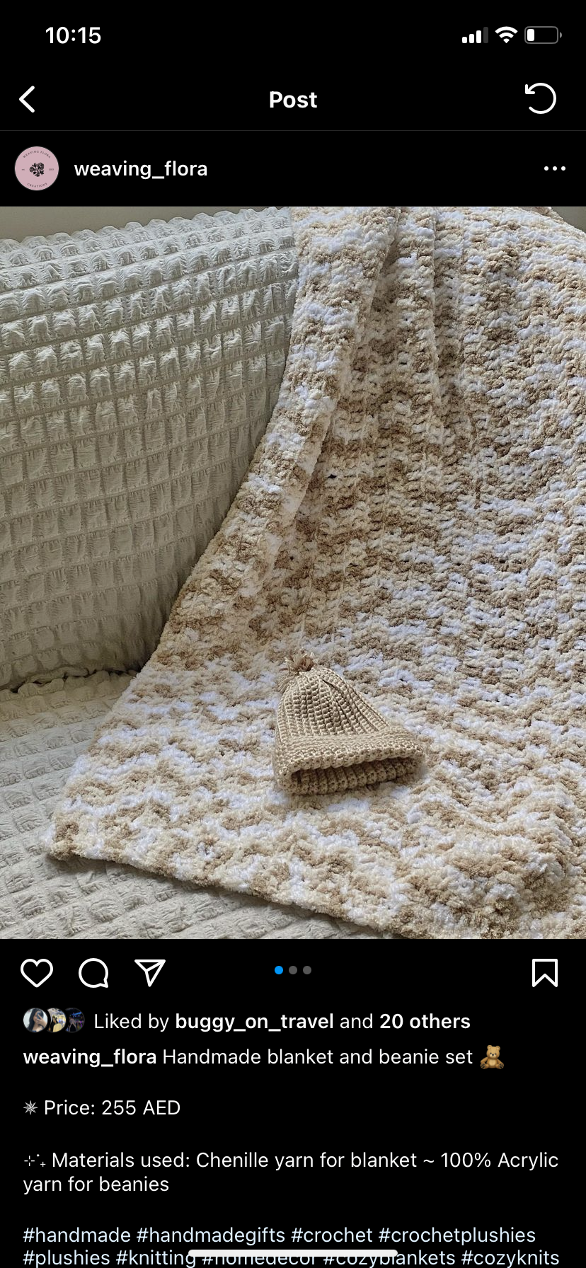 Baby Beanie-Blanket Set