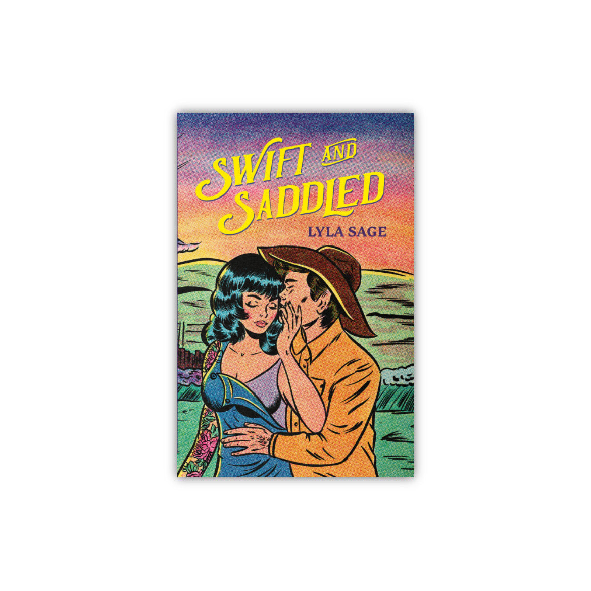 Swift and Saddled (Rebel Blue #2, Illustrated) by Lyla Sage