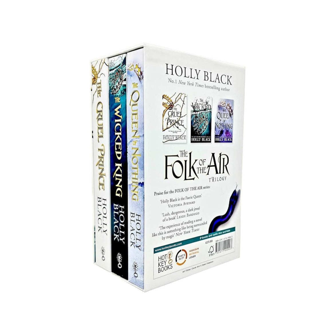 Folk of the Air by Holly Black- Boxed Set of 3 (Paperback)