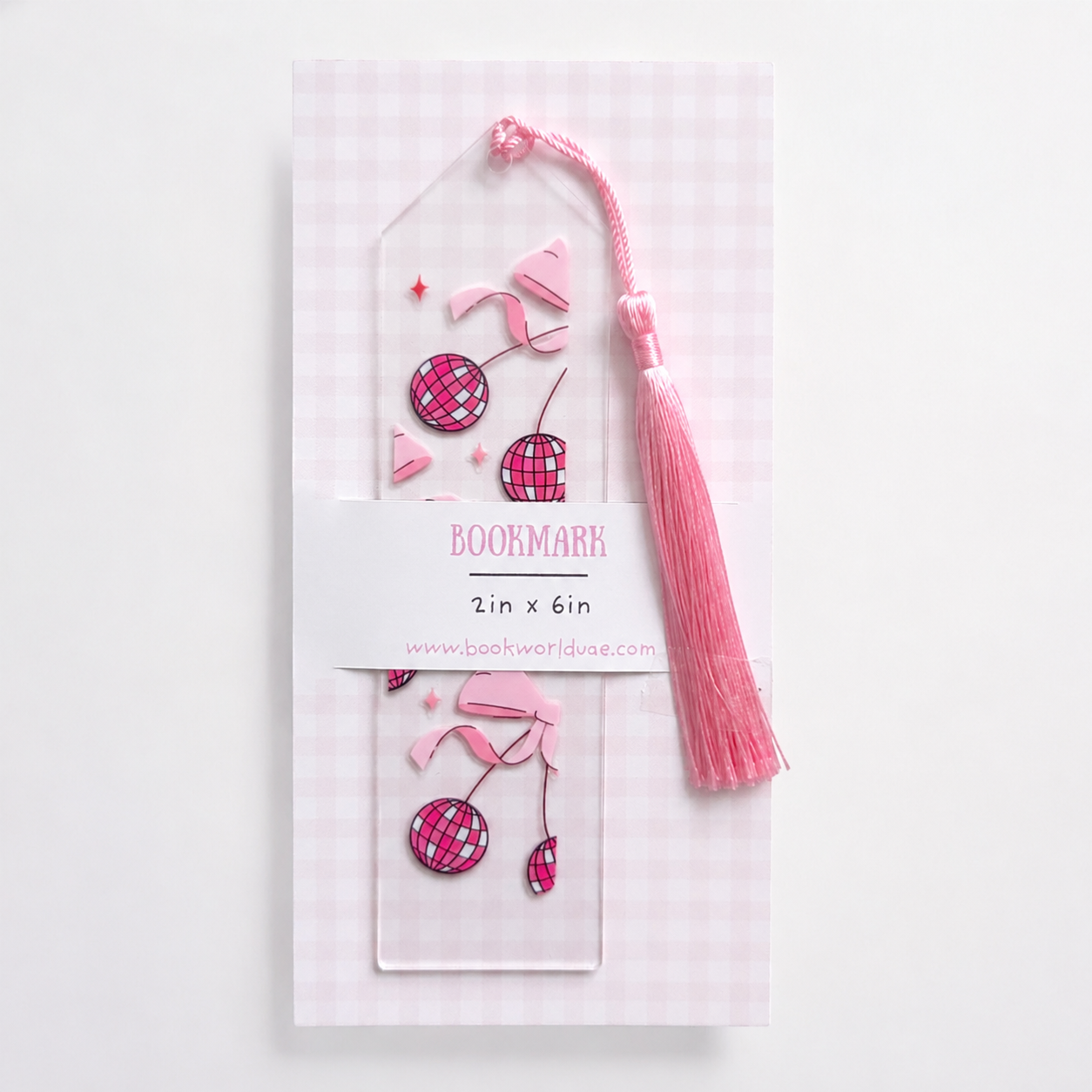Coquette Disco - Acrylic UV/DTF Bookmark