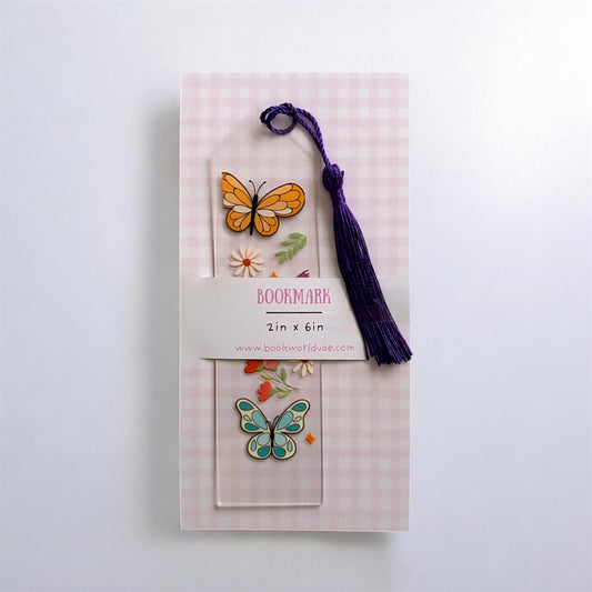 Butterfly Garden - Acrylic UV/DTF Bookmark
