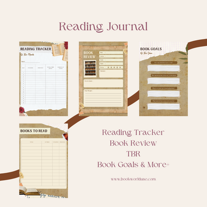 Reading Journal- Digital Download