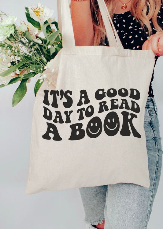 Tote Bag- Good Day to read a Good Book