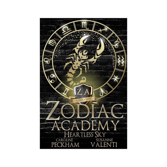 Zodiac Academy- Heartless Sky (#7) by Packham/Valenti (Paperback)