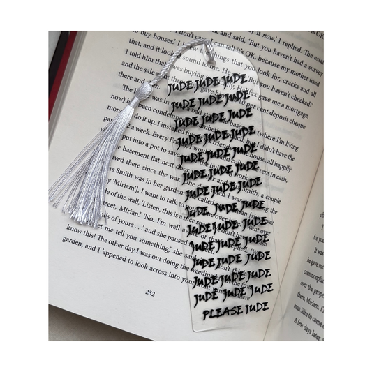 Jude - Acrylic Bookmark