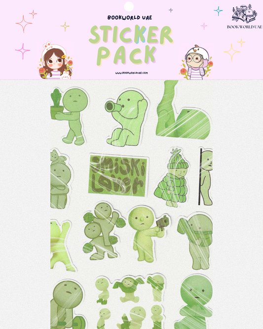 Smiski Stickers (Pack of 10) | Bookish Stickers
