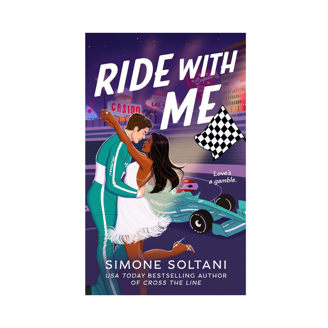 Front cover of Ride with Me by Simone Soltani - romance book available in UAE and internationally