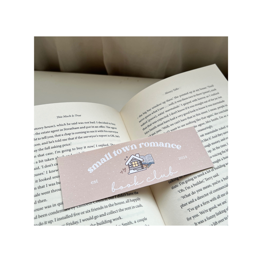 Small Town Book Club Bookmark