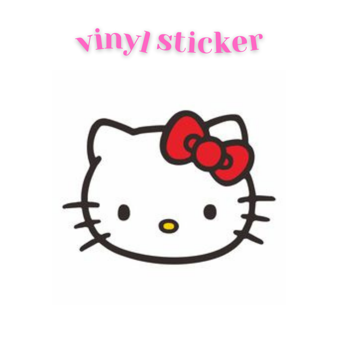 Hello Kitty - Vinyl Sticker