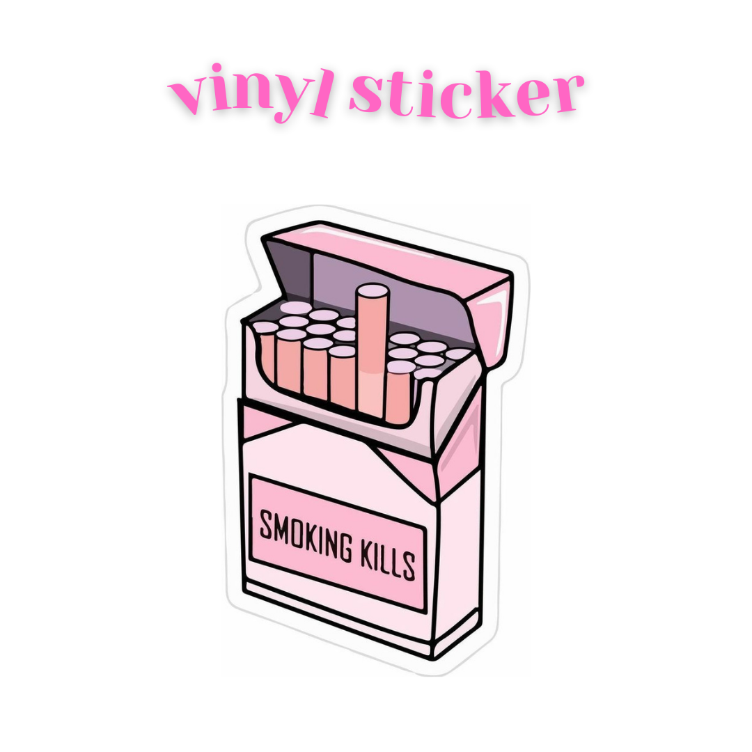 Smoking Kills - Vinyl Sticker