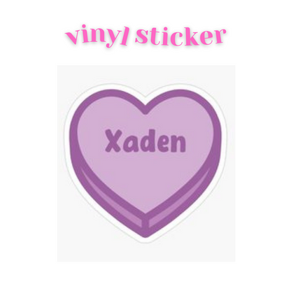 Xaden - Vinyl Sticker