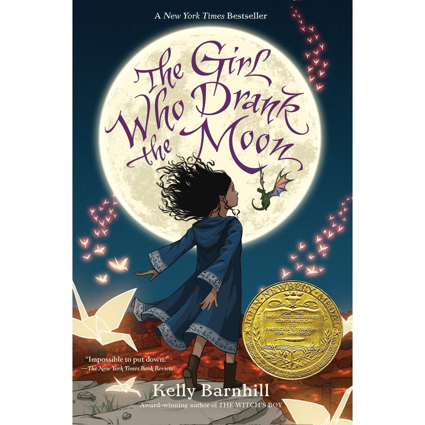 The Girl Who Drank The Moon by Kelly Barnhill- Paperback