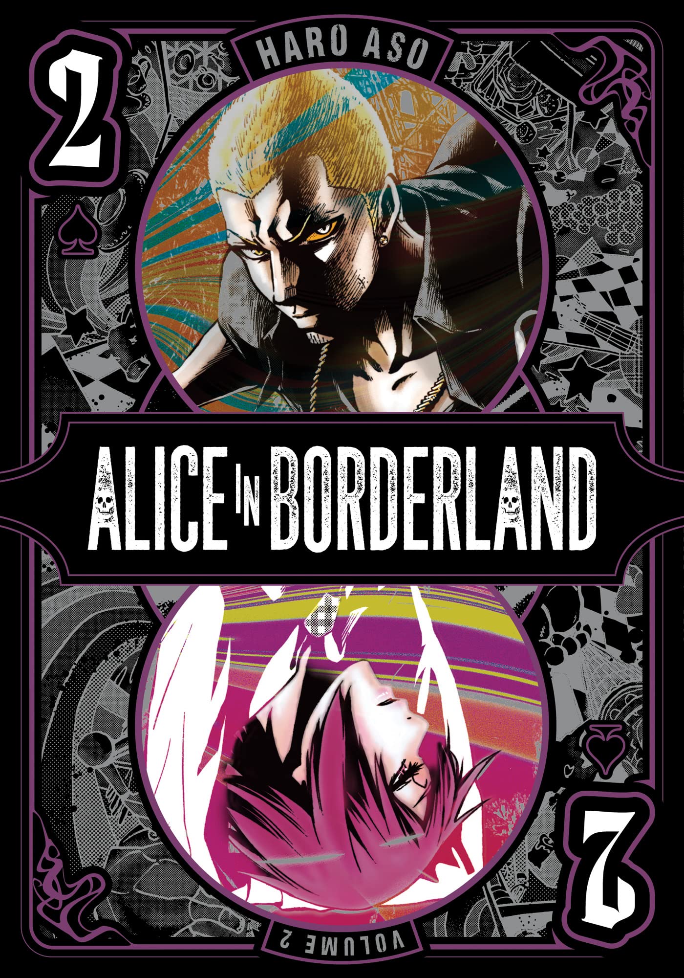 Alice in Borderland (#2) Manga by Haro Aso- Paperback