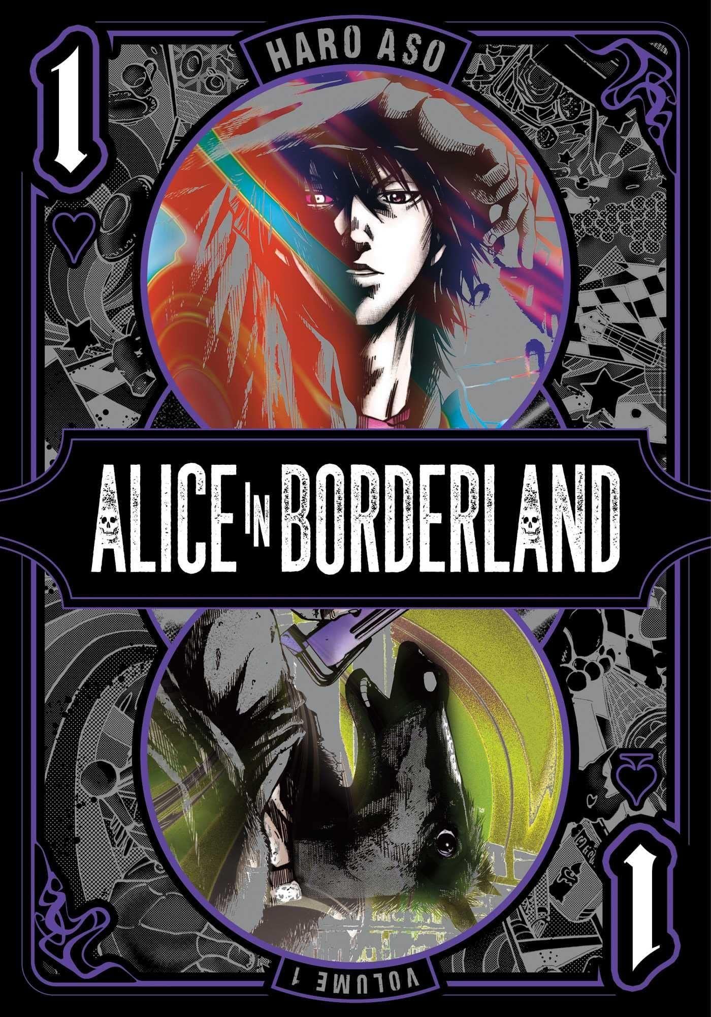 Alice in Borderland (#1) Manga by Haro Aso- Paperback