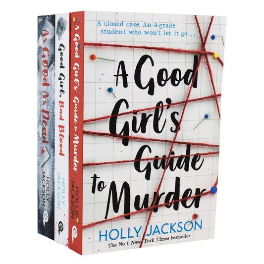 A Good Girls Guide to Murder by Holly Jackson (trilogy, box set)- Paperback