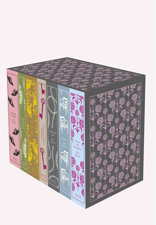 Jane Austen: The Complete Works- 7 Hardcover Clothbound