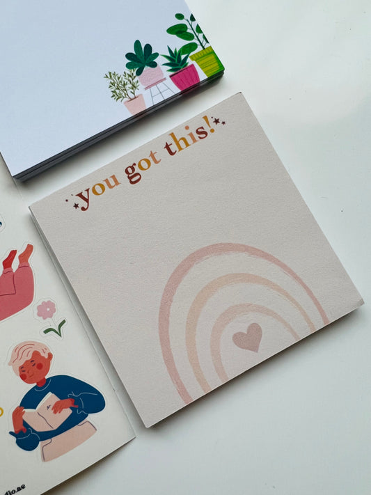 You Got This Mini Deskpad- 100sheets